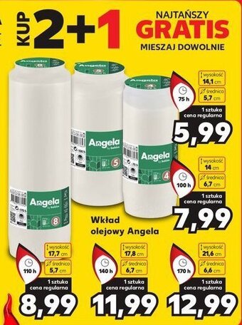 Kaufland Wkład olejowy angela 100 h oferta