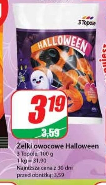 Dino Żelki owocowe halloween oferta