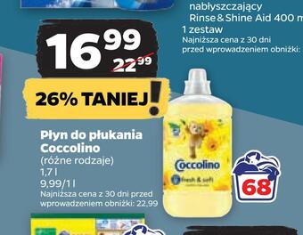 Netto Płyn do płukania coccolino oferta