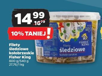 Netto Filety śledziowe kołobrzeskie fisher king oferta