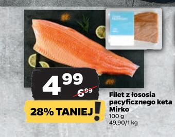 Netto Filet z łososia pacyficznego keta mirko oferta