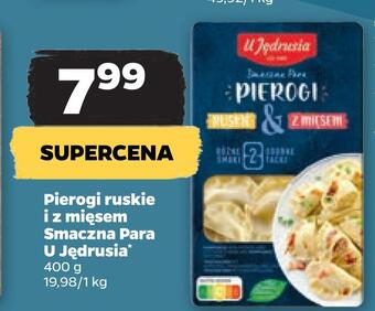Netto Pierogi ruskie i z mięsem smaczna para u jędrusia oferta