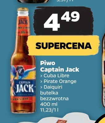 Netto Piwo captain jack oferta