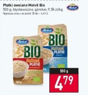 Stokrotka Płatki owsiane Melvit Bio 500 g oferta