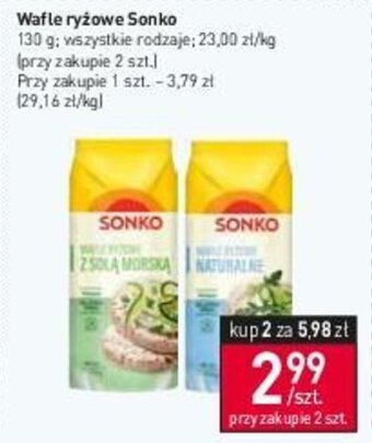 Stokrotka Wafle ryżowe Sonko oferta