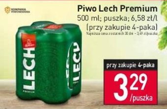 Stokrotka Piwo Lech Premium 500 ml oferta