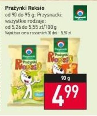 Prażynki Reksio