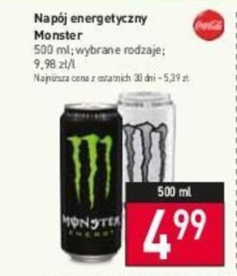 Stokrotka Napój energetyczny Monster 500 ml oferta