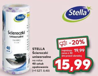 Kaufland STELLA Ściereczki uniwersalne na rolce 40szt oferta