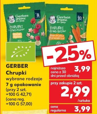Kaufland GERBER Chrupki 7 g oferta