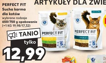 Kaufland PERFECT FIT Sucha karma dla kotów 650/750g oferta