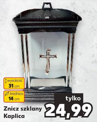 Kaufland Znicz szklany Kaplica oferta