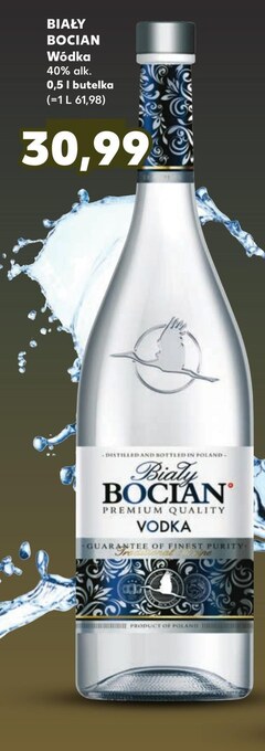 Kaufland Wódka biały bocian oferta