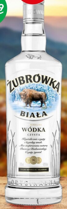 Żabka Wódka żubrówka oferta