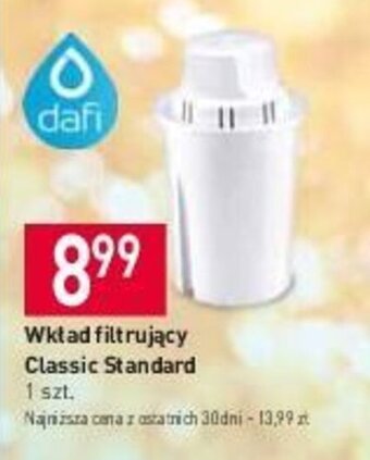Stokrotka Wkład filtrujący Classic Standard Dafi 1 szt. oferta