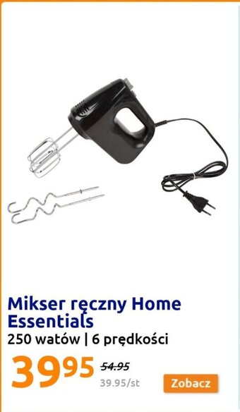 Mikser ręczny Home Essentials 250 watów