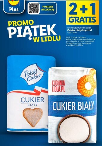 Polski Cukier Cukier biały kryształ 1 kg