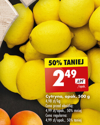 Biedronka Cytryna, opak. 500 g oferta