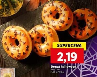 Lidl Donut halloween 54 g oferta