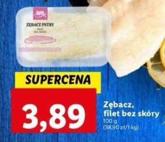Lidl Zębacz, filet bez skóry 100 g oferta