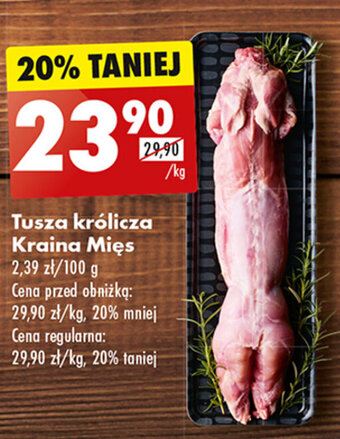 Biedronka Tusza królicza Kraina Mięs oferta