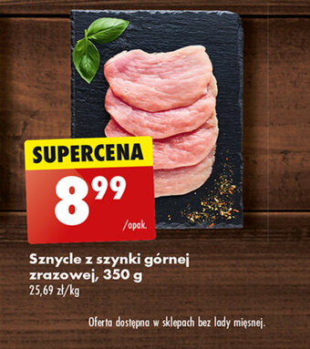 Biedronka Sznycle z szynki górnej zrazowej, 350 g oferta