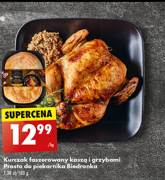 Biedronka Kurczak faszerowany kaszą i grzybami 1 kg oferta