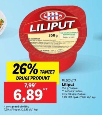 Lidl MLEKOVITA Liliput 350 g oferta