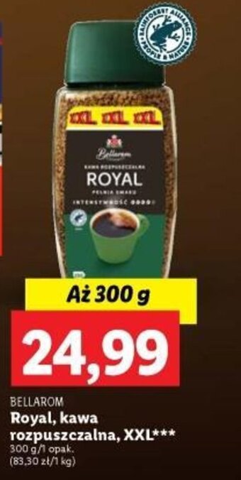 Lidl BELLAROM Royal, kawa rozpuszczalna, XXL 300 g oferta