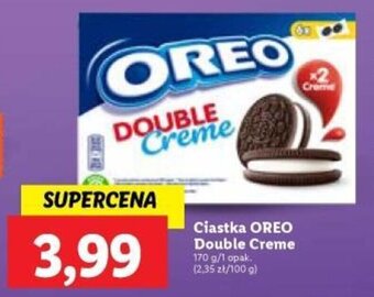 Lidl Ciastka OREO Double Creme 170 g oferta