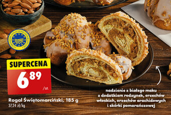 Biedronka Rogal Świętomarciński, 185 g oferta