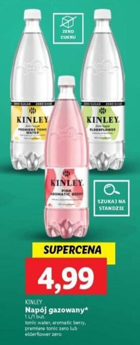Lidl KINLEY Napój gazowany 1 L oferta