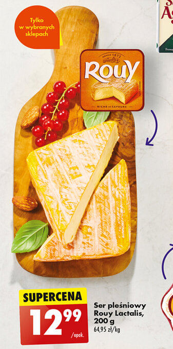 Biedronka Ser pleśniowy Rouy Lactalis, 200 g oferta