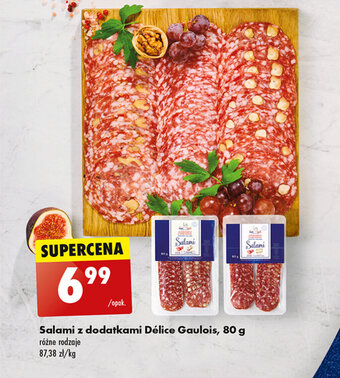 Biedronka Salami z dodatkami Délice Gaulois, 80 g oferta