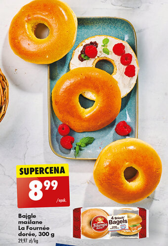 Biedronka Bajgle maślane La Fournée dorée, 300 g oferta