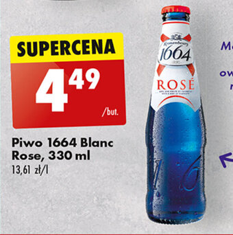 Piwo 1664 Blanc Rose, 330 ml