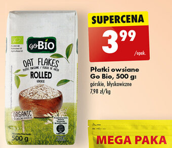Biedronka Płatki owsiane Go Bio, 500 g oferta