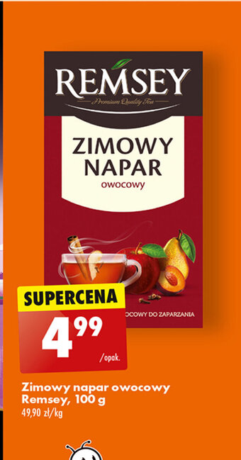 Biedronka Zimowy napar owocowy Remsey, 100 g oferta