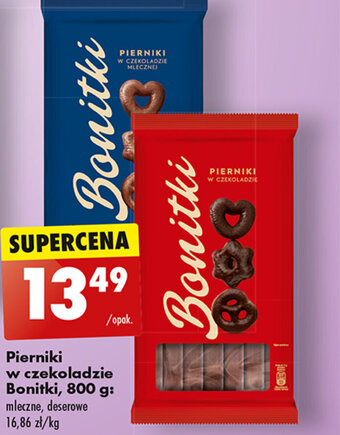 Biedronka Pierniki w czekoladzie Bonitki, 800 g oferta
