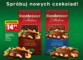 Biedronka Czekolada Nussbeisser, 180 g oferta