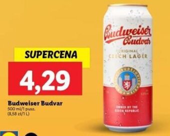 Lidl Budweiser Budvar 500 ml oferta