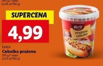 Lidl KANIA Cebulka prażona 150g oferta