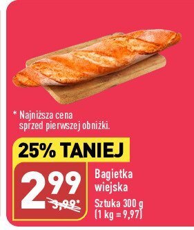 ALDI Bagietka wiejska oferta