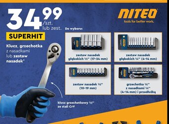 Biedronka Zestaw kluczy nasadowych 1/2 oferta