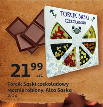 Auchan Torcik saski czekoladowy oferta
