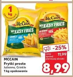 Kaufland Frytki crinkle oferta