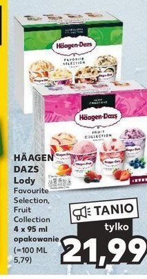 Kaufland Lody favorite selection oferta