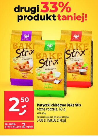 Dealz Paluszki chlebowe bake stix czosnek-masło oferta