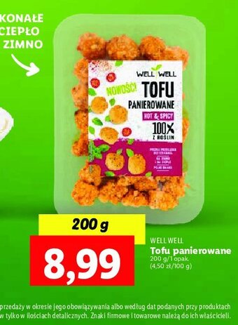 Lidl Tofu panierowane hot & spicy oferta