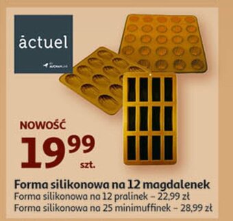 Auchan Forma silikonkowa na 12 magdalenek oferta